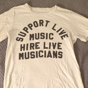 Support Live Music Graphic Tee